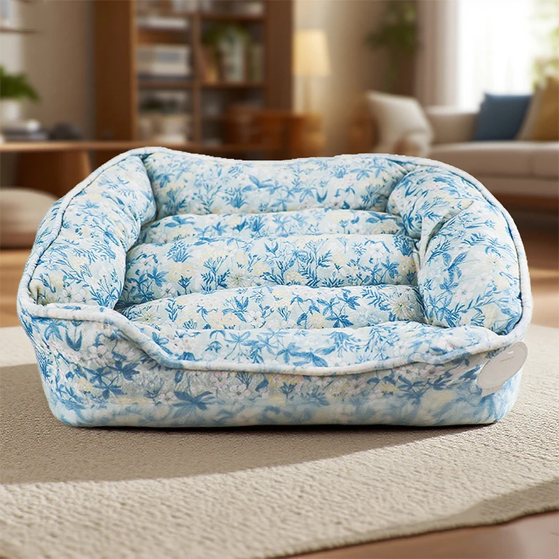 Portable Soft Comfortable Dog Cat Beds Luxury PP Filling Pet Dog Bed Durable Pet Dogs Kennel Bed Hcaace87fc9ec4606940f2caaf6acb4b0C