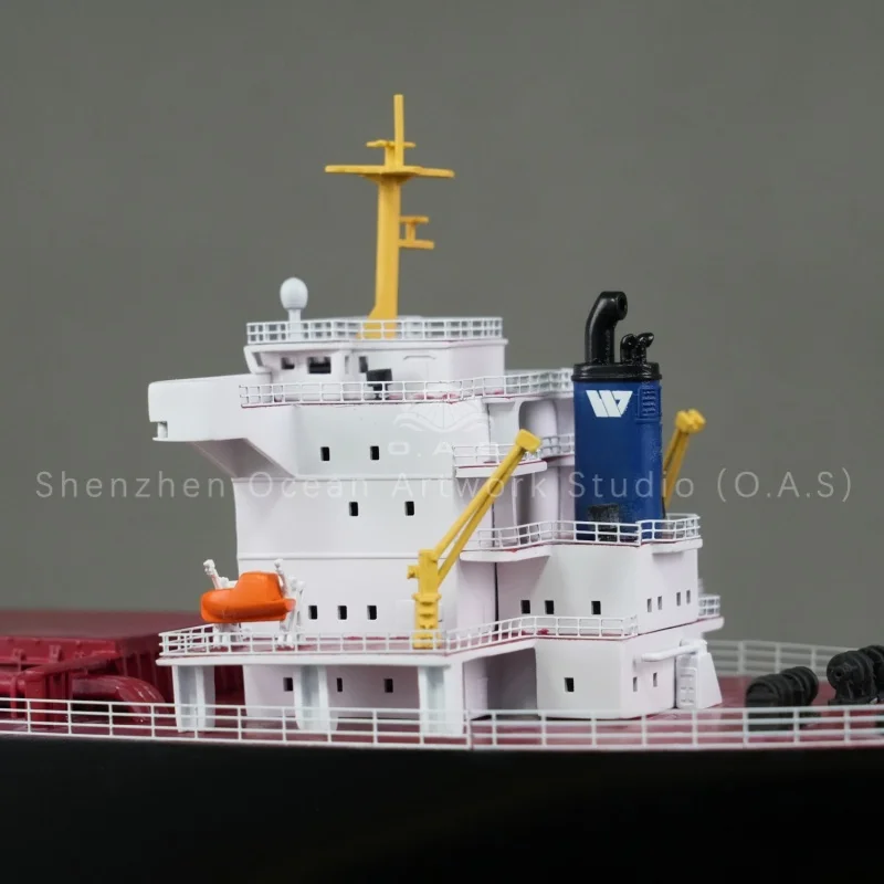 O.A.S premium ship models! Specialized in bulk carriers model, authentic shipyard model, professional ship construction model and elaborate ship design model. We also offer high-simulation hull of ship model with vivid details, supporting customized logos and sizes. Ideal for marine teaching, exhibition display, corporate gifts and personal collections, solid craftsmanship ensures long-lasting use.Amber@vesselmodel.com Tel: +86 18038048785