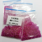 Synthetic Corundum 0.8mm To 2mm Round Cut 5# Synthetic Corundum/ruby Loose Gemstone