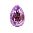 Light Easter Easter Clear Blown Big Artificial Glass Battery Operated Colorful Egg Light Easter Decor