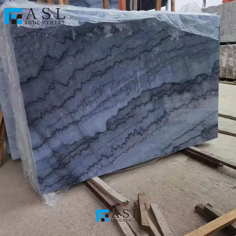 Factory low price bruce grey marble slab silver marble