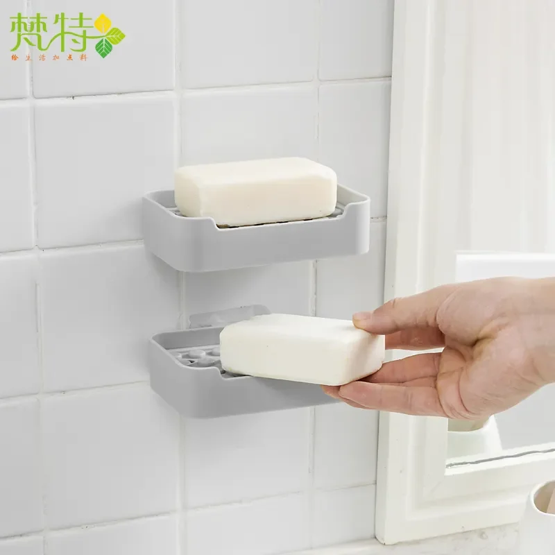 China factory wholesale good quality modern design wall soap dish holder custom box for soap