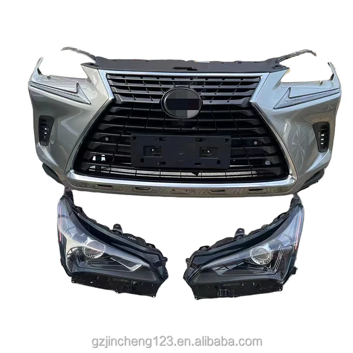 Front Bumper Body Kit Grille For LEXUS 2015 2020 NX200 NX200t NX300h