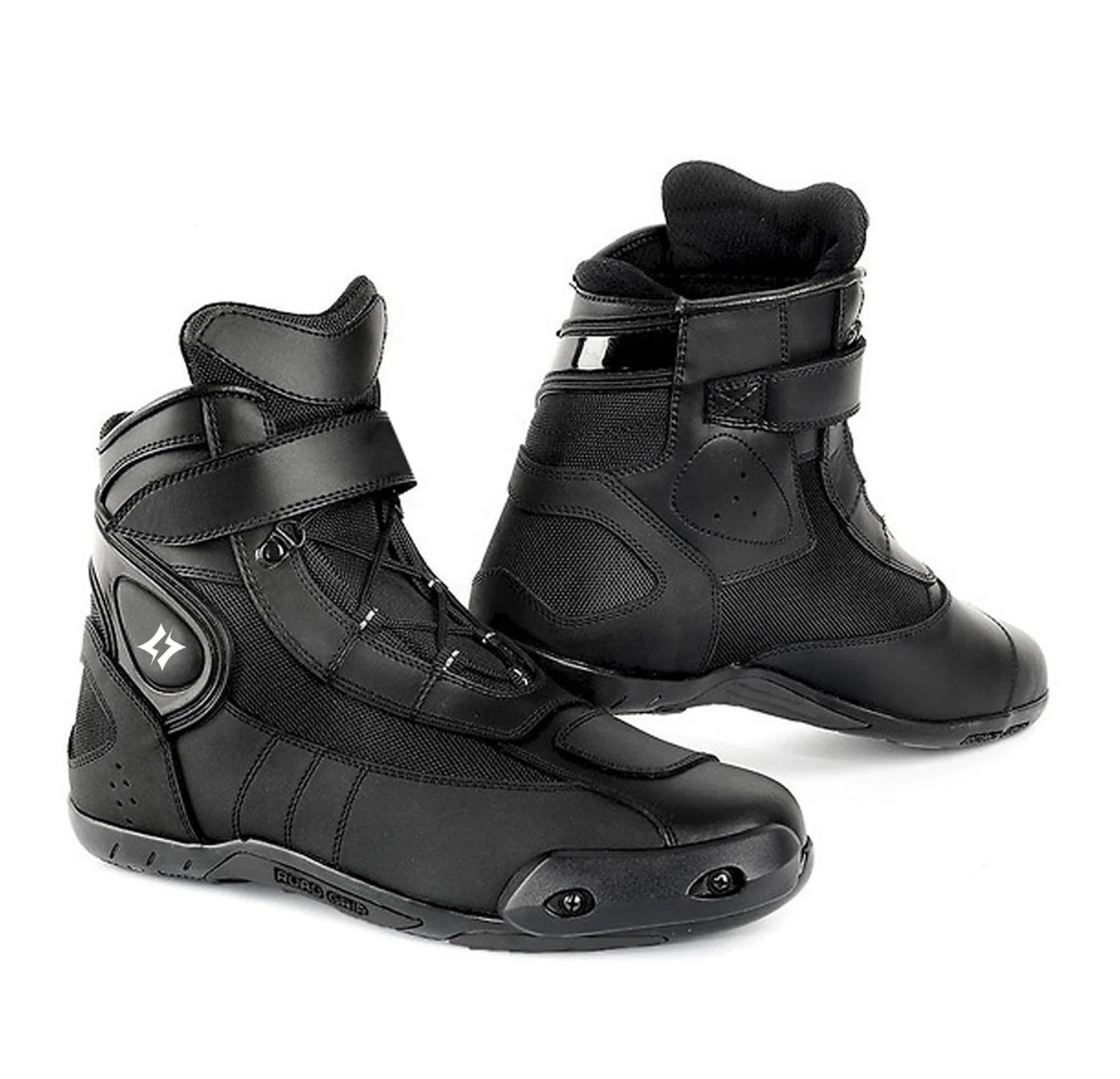 short ankle motorcycle boots