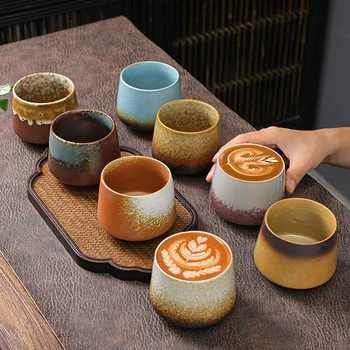 Hot Selling Japanese Style Vintage Ceramic Porcelain Coffee Cup Tea Mug
