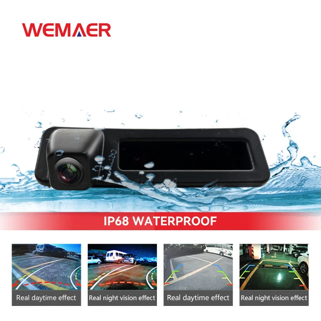 Wemaer OEM 1080P Backup Reverse Car Camera Parking Sensor Aid for BMW X1/3 Series 2018-2022 Auto Electronics for Reversing Car factory