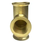 Fittings Manufacturers Female Forged Brass Parts Brass Plumbing Tee Fittings