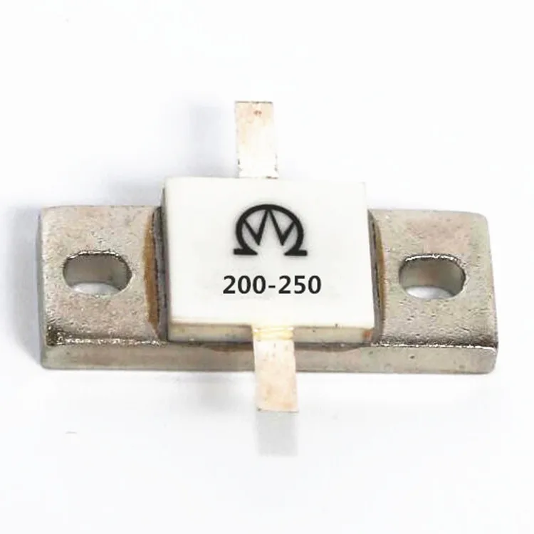 High-power Ceramic RF Resistor with 5% Tolerance 800W 50ohm for 3G and 0-2GHz Applications