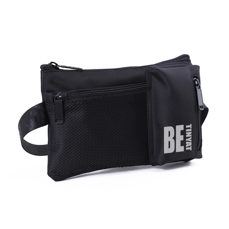 Custom brand waterproof travel large capacity fashion sports Crossbody Bag Zipper Closure Travel-friendly Dumpling waist bag manufacture