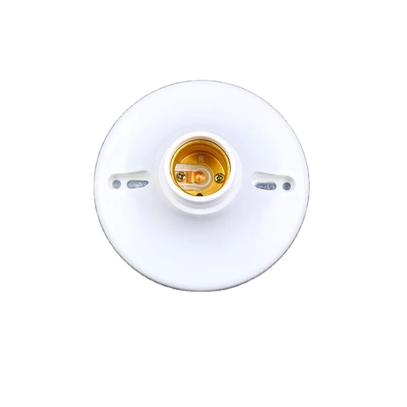 250V 4A Plastic Full half Screw Pendant power Socket Lampshade Ring E14 Screw Cap Socket bulb light lamp holder E27 Base