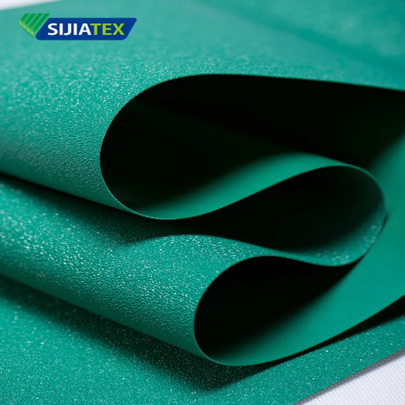 Sijiatex Pvc Tarpaulin For Industrial Rolling Up Garage Doors Fabric