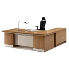 Table L Shaped Desk Wood Office Executive Table Escritorio Esquinero CEO Melamine Office Desk