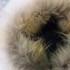 Children Outdoor Knitted Wear Cheap Girls Plain Knit Cardigan With Raccoon Fur Collar