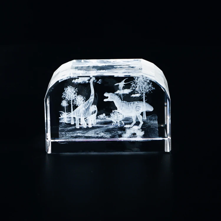 product wholesale factory custom tourist glass paperweight animals 3d laser crystal souvenir gifts-40