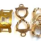 Shoe For Decoration Metal Shoe Buckle Ornaments Chain Trim For Women Shoe Decoration