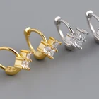 Top Top Standard Wholesale High Cost-effective In Stock Big Earrings Hoops Letter
