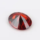 Garnet Oval Garnetoval Middle Garnet Oval Shape CZ Stone Cubic Zirconia