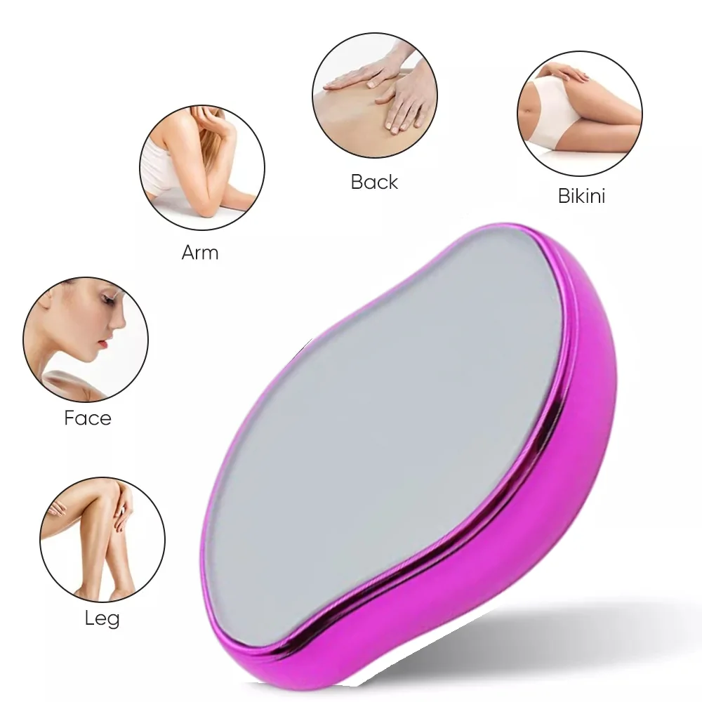 2022 New Pain Free Hair Eraser Nano Crystal Hair Remover Tool Exfoliates  Friction Removal Nano Crystal Glass Hair Remover - Buy Women Crystal  Crystal Stone Eraser Legs Hair Remover As Seen On