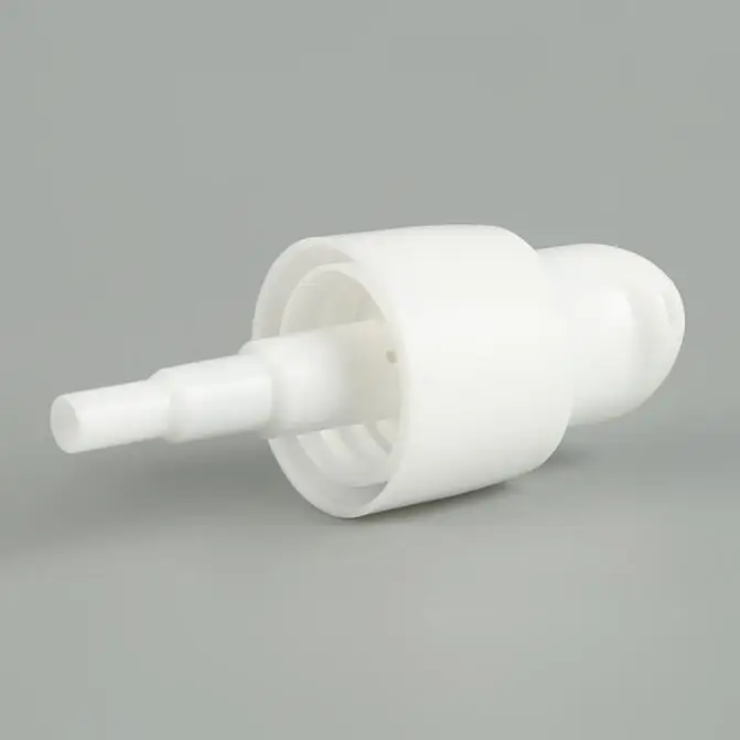 410 cosmetic treatment pump 18mm white round lotion pump for shampoo bottle-28