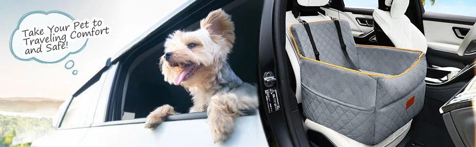 Dog Booster Car Seat for Small/Medium dog