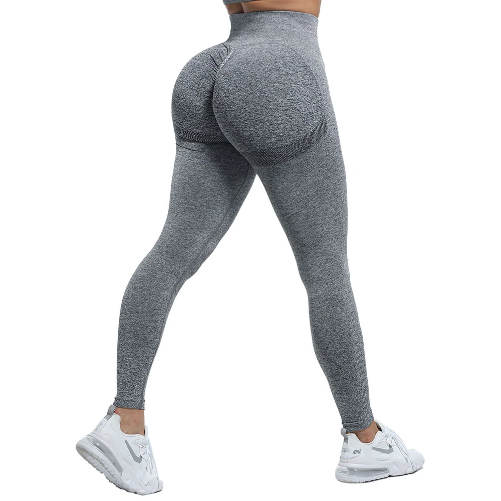 Sexy Women Leggings Bubble Butt Push Up Fitness Yoga Pants Slim High Waist Seamless Leggings