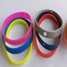 Rubber Bracelets Personalized Logo Pattern Rubber Bracelets Sports Basketball Silicon Wristband