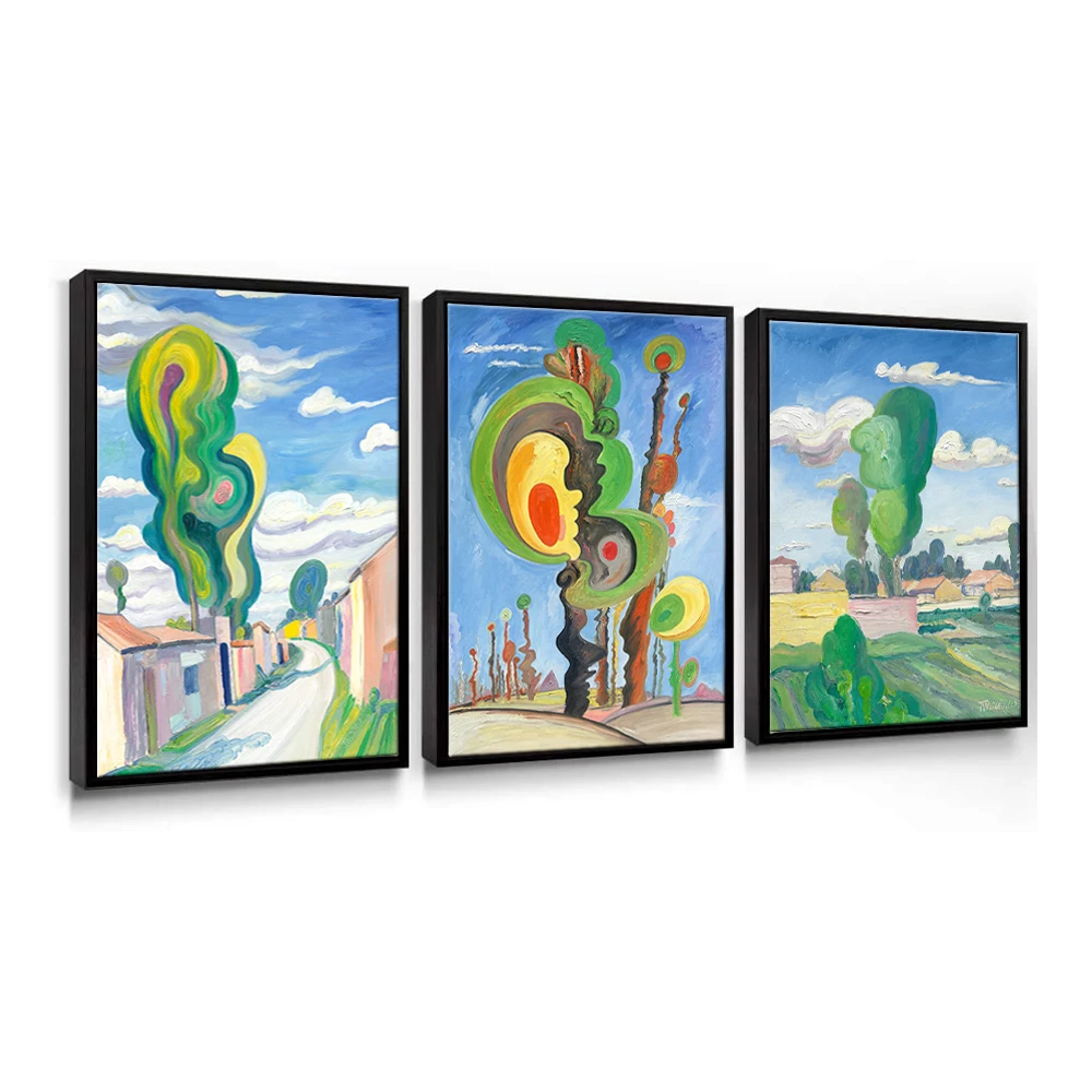 Custom Order Wholesale Wall Art Paintings Stretched Canvas Prints For