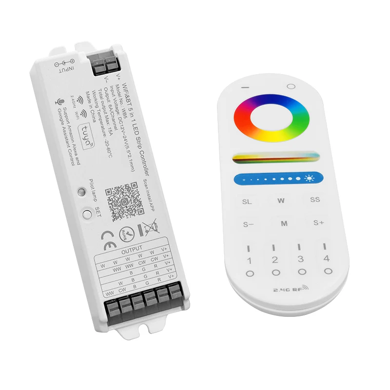 2.4G RF wireless Touch Remote Control Dimmer for 5050 3528 RGB RGBW led strip 