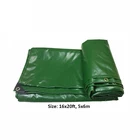 Laminated Cover Pvc Tarpaulin Covers Lvju Heavyweight 16x20ft 5x6m Green PVC Laminated Tarpaulin Cover