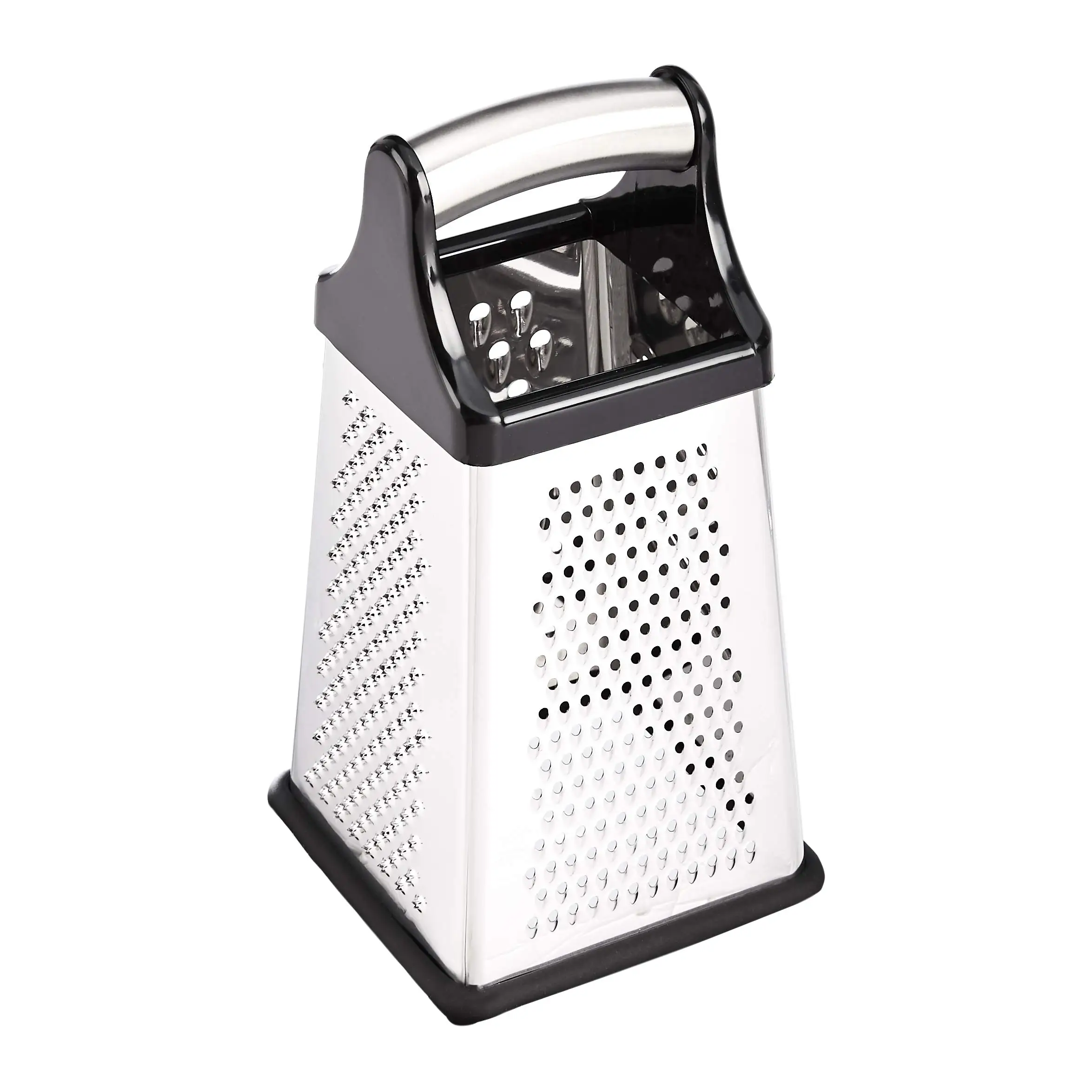 Professional Box Grater Stainless Steel with 4 Sides for Cheese  Vegetables Ginger