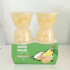 Fresh Pear Pear 4oz 113g Hot Sale Fresh Diced Pear In Light Syrup In Fruit Cup