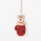 Christmas Red Ornament Red Christmas Stockings Pendant Christmas Socks Stocking Christmas Ornaments