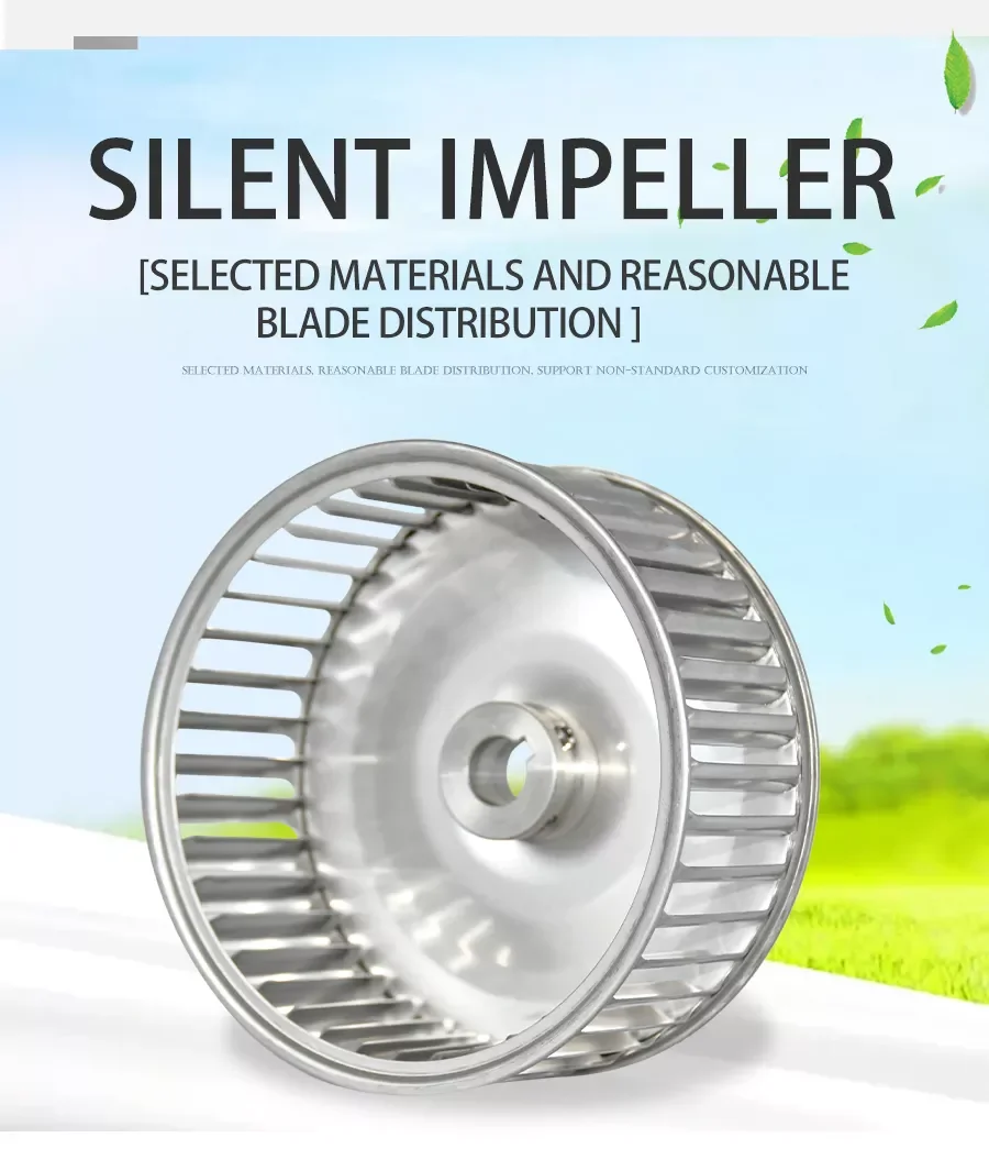 Temperature Resistant Galvanized Impeller, Stainless Steel - detail 6