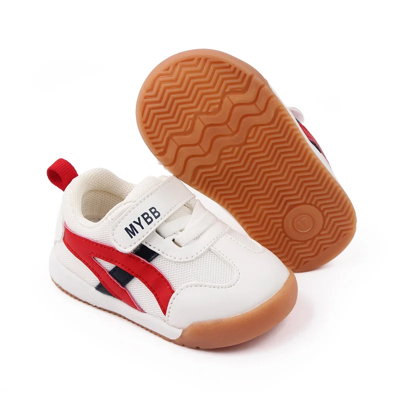 Spring and Autumn Double Mesh Design Breathable Sports Children's Baby Toddler Shoes supplier