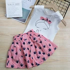 Summer Custom New Girl Cute Baby Girl Clothes Set Summer Kids Clothing Baby Girl Short Set