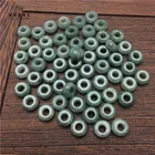 2021 Hot Sale Natural Jade Green Jade Beads Women Donut Hand Beads Elastic Feng Shui Auspicious Beads