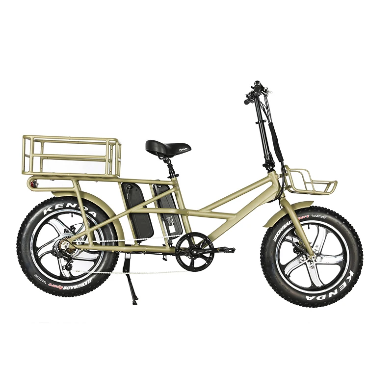 Long Range 120km Electric Cargo Bike 