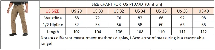 Summer Side Pocket Combat Walking Trekking Trousers,65 polyester 35 cotton Pants Male,Tactical Ripstop Training Pants For Men