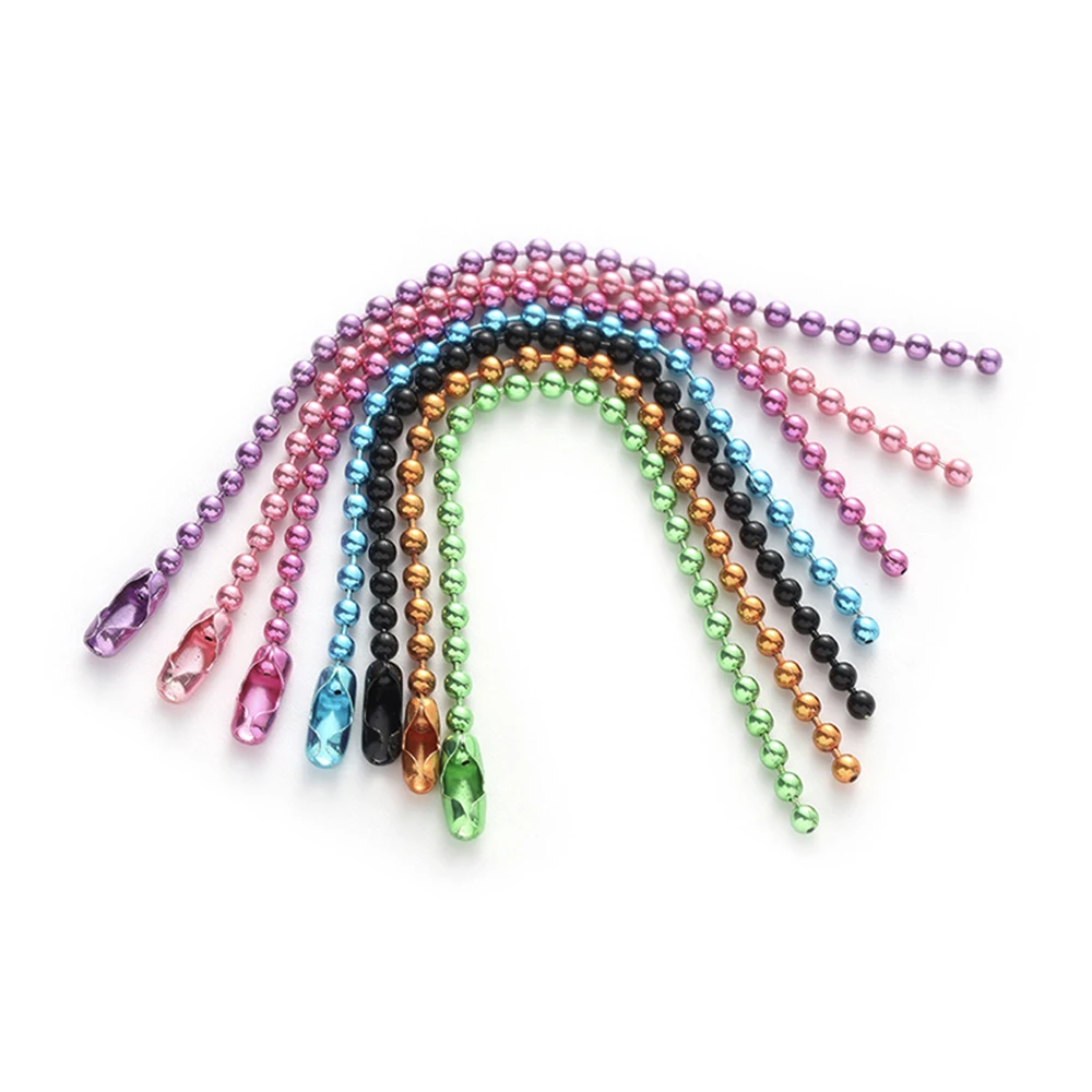 Cheap Price 2.4mm Blue Metal Ball Chain 