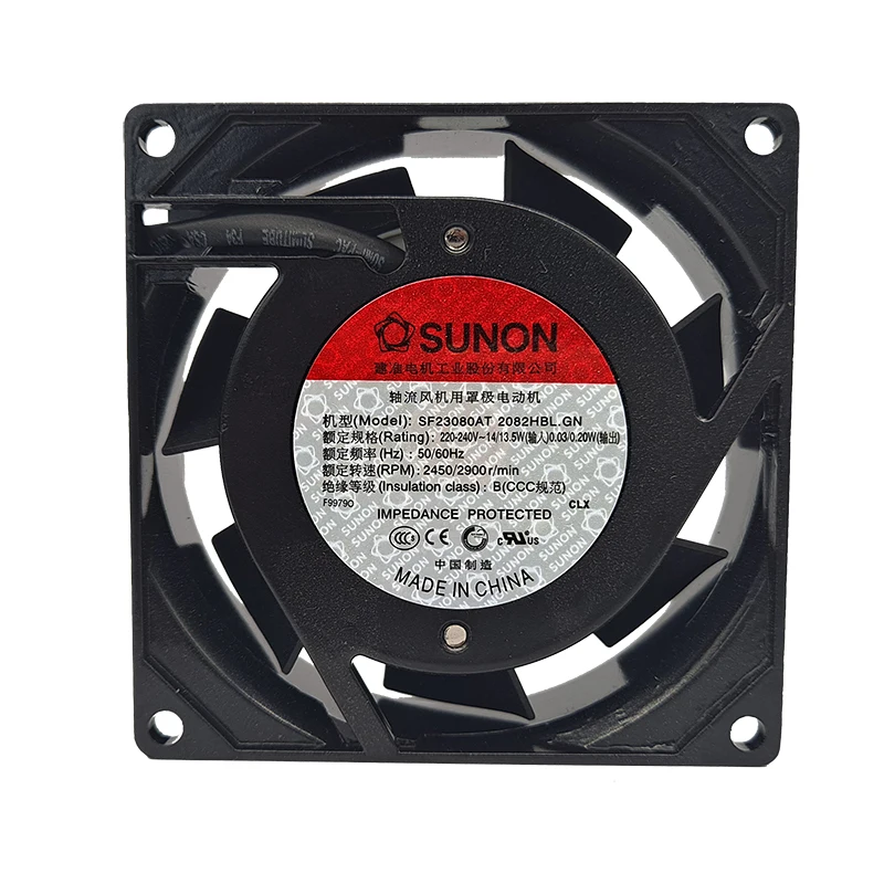 Axial Flow Fan, SUNON, SF23080AT2082HBL.GN, 80*80*25mm - detail 4