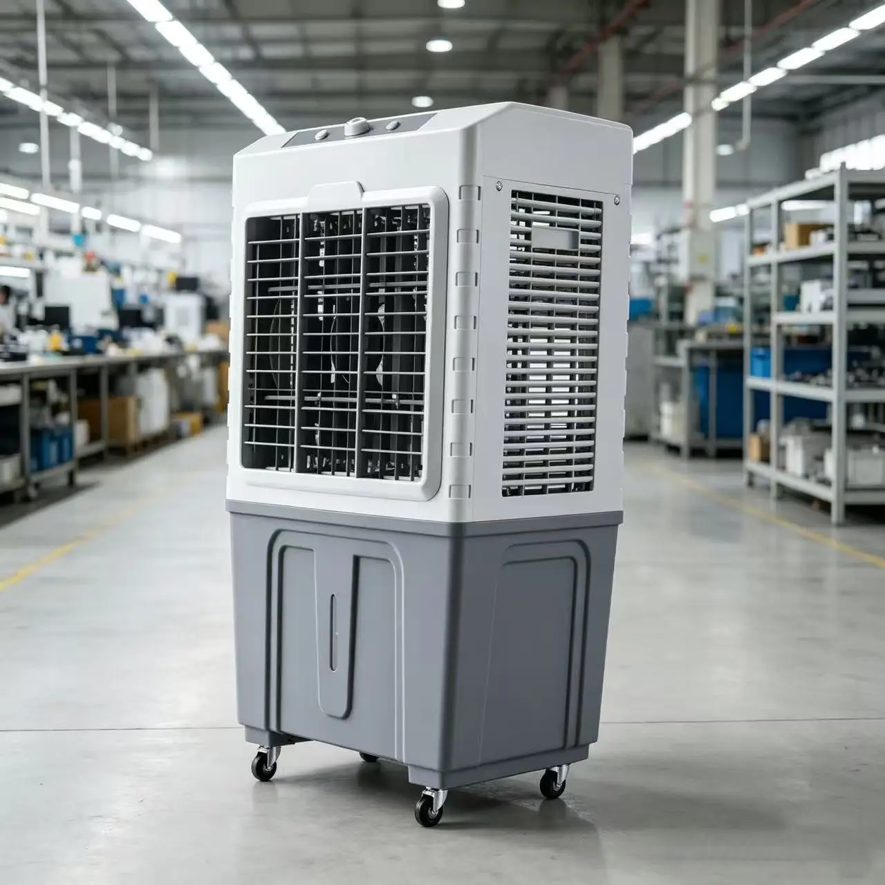 Mobile Desert Air Cooler, Portable, Plastic, 3-Speed - detail 2