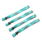 Bracelets For Kids Custom Birthday Party Bracelets Supplies Polyest Event Wristband For Kids