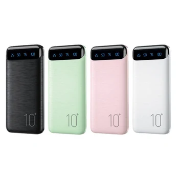 Hot Sale Fast Charge Power Bank With Smart Display 10000mah 20000mah Large Capacity Mobile Charger