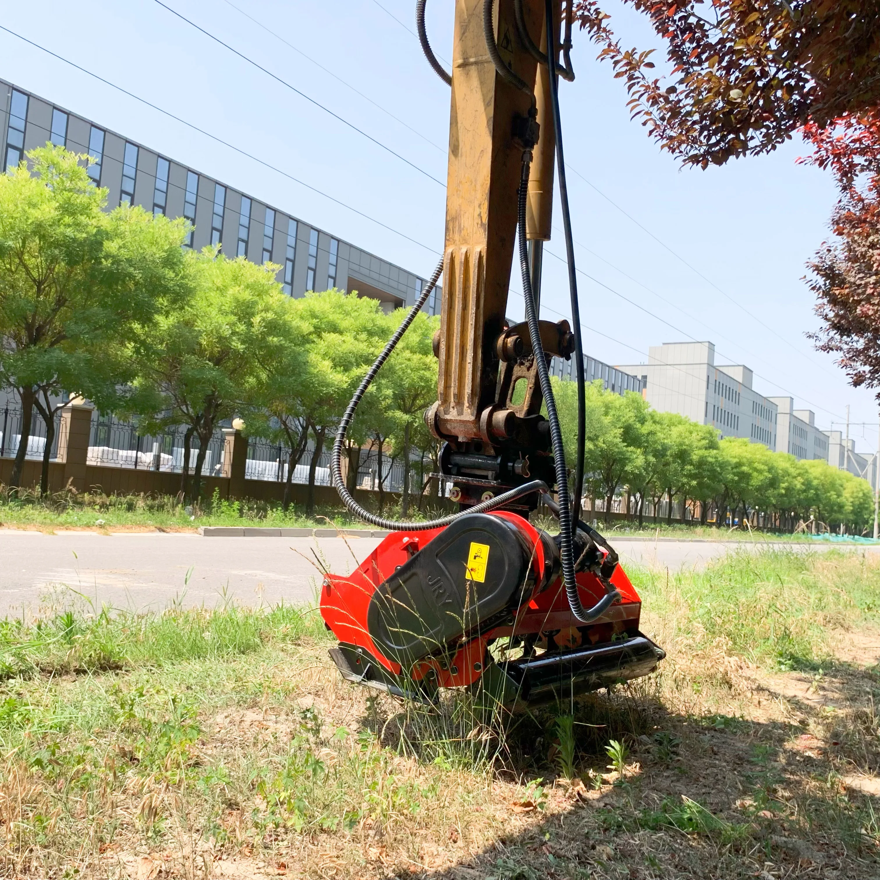 product 2025 new skid steer loader mowing machine forestry garden mulcher equipment high flow lawn mower-14