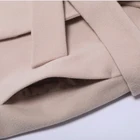 Coat Ladies Huiquan Top Quality Affordable Wool Blend Coat For Woman Sleek Ladies Wool Coat For Winter