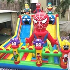 Inflatable Custom Large Inflatable Castle With Sliding Bouncer Kids Inflatable Bounce House