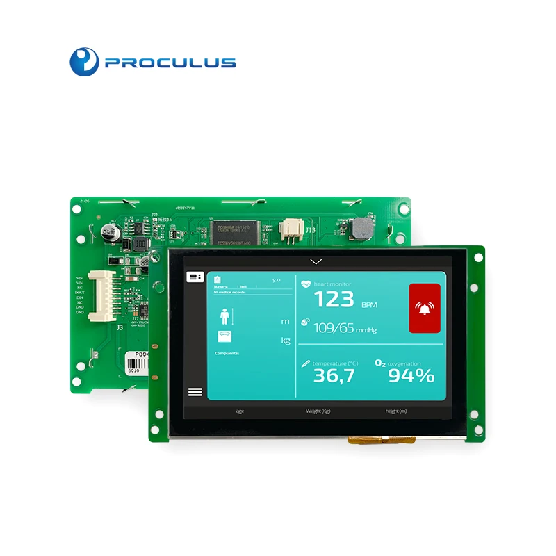 lcd touch screen pic microcontroller factory