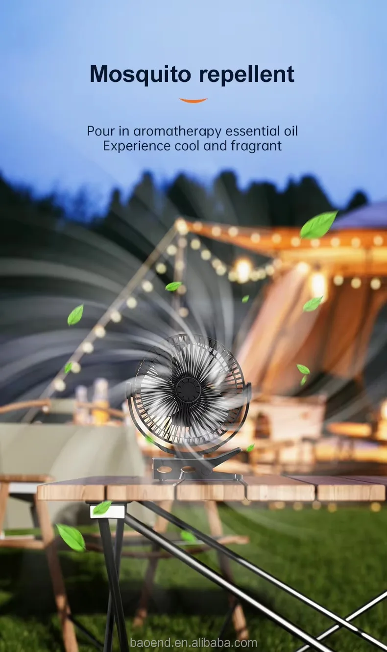 Fan, M8, Portable, USB - detail 10
