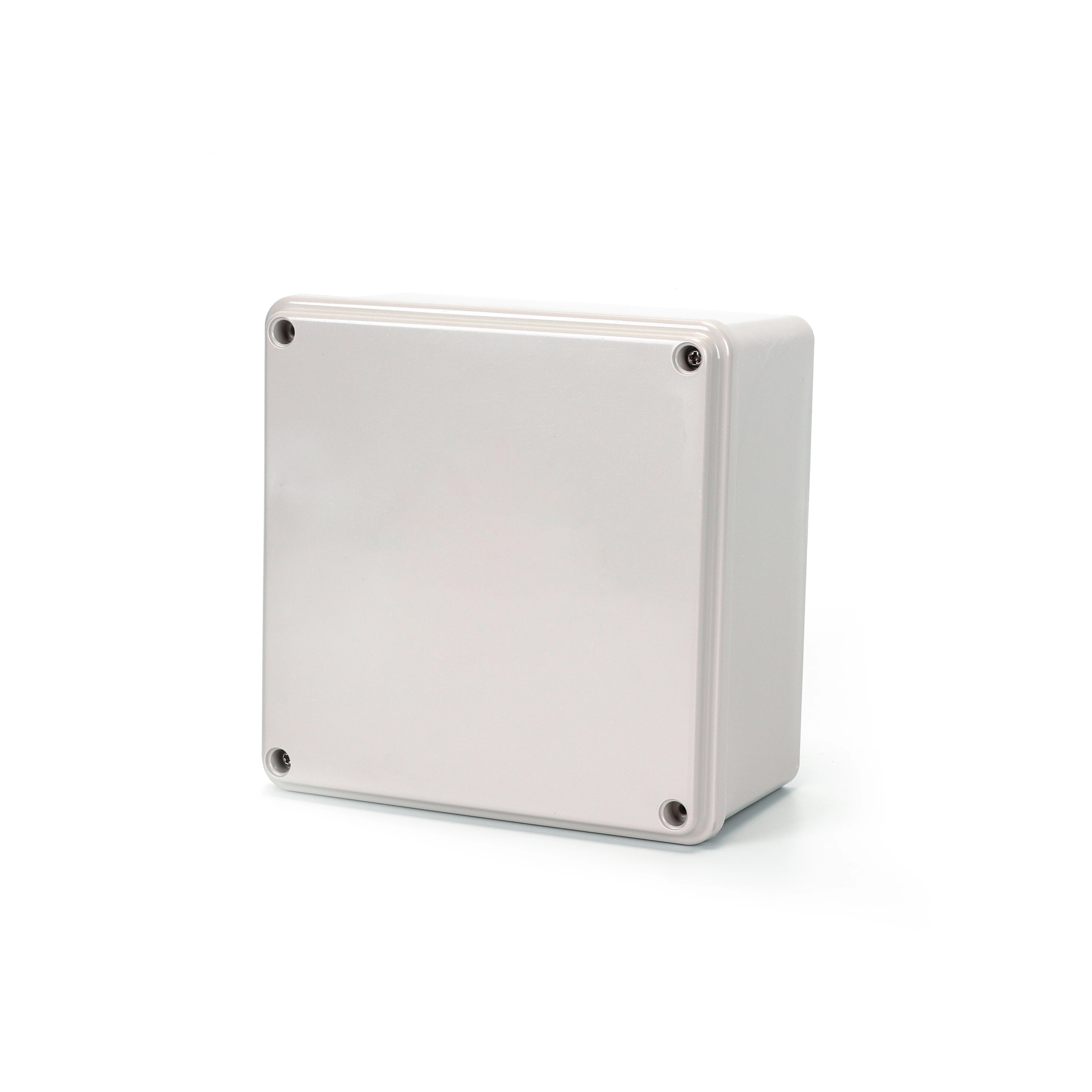 5x Grey Adaptable Box Waterproof Junction Box 100 x 100 x 50mm IP56 PVC Out 