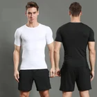 Fit Shirt Men Wholesale Quick Dry Custom Logo Muscle Fit Blank Color Sport T Shirt For Men